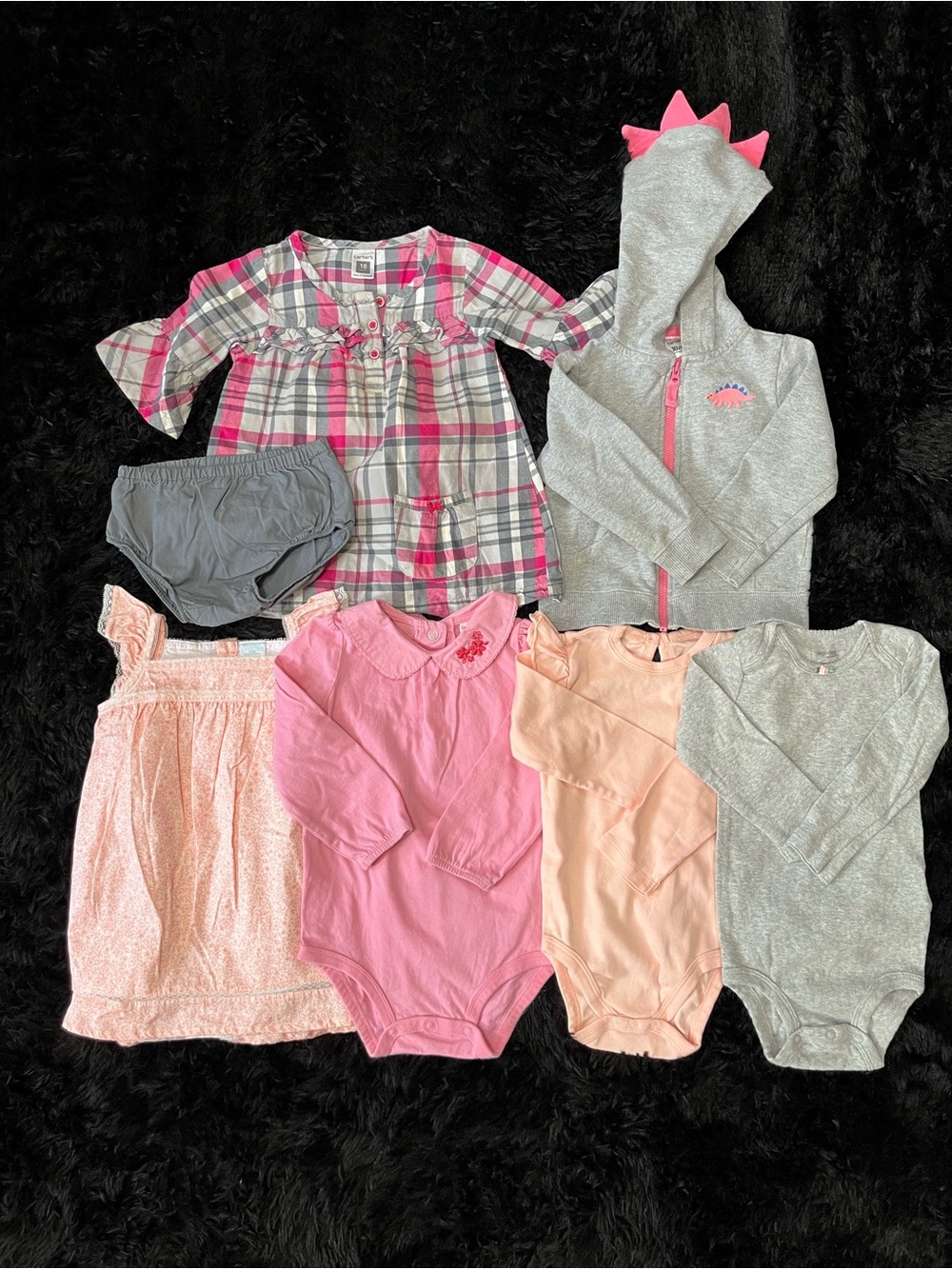COTTON 18-24 Months Girl PINK 7 PIECE Bundle